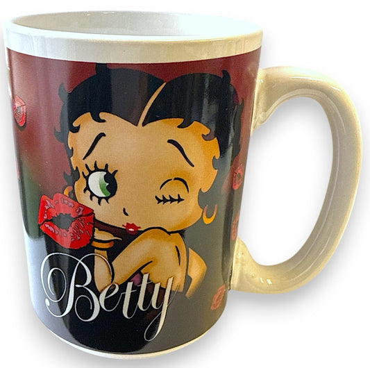 Betty Boop  - 14 oz. Ceramic Mug Spoontiques (New)