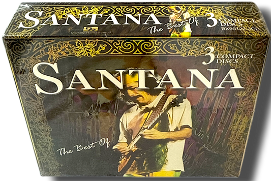 🎸 Santana – The Best Of (3-CD Box Set, 1995, Retro Music) 🎶