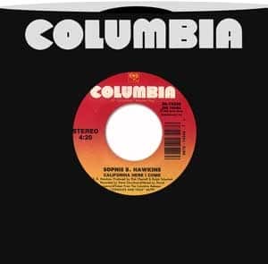 Sophie B. Hawkins California Here I Come / Saviour Child