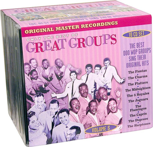 Only the Best of the Great Groups Vol 5 (10-CD Box Set) – Collectables Records NEW