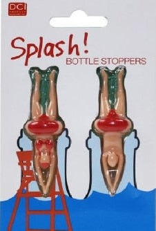 Synchronized Divers - Bottle Stoppers