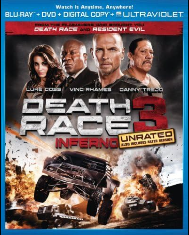 Death Race 3: Inferno - Movie [Blu-ray, DVD, Digital Copy, Ultraviolet]
