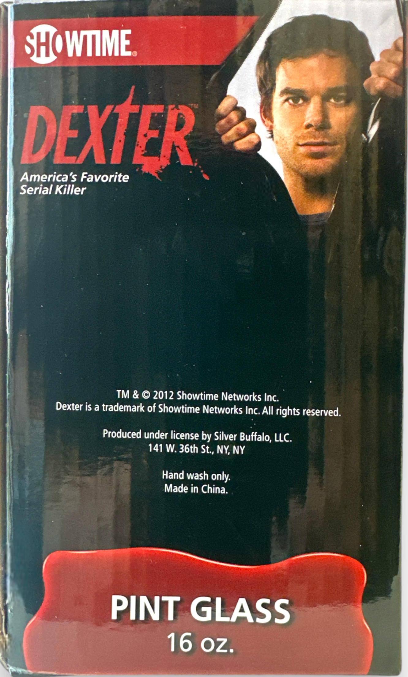 Dexter - Normal People - 16 oz. Boxed Pint Glass From The TV Show Dexter