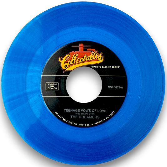 The Dreamers/The Five Stars  - Teenage Vows Of Love /  Ooh Shucks  7" Blue (New & Mint)