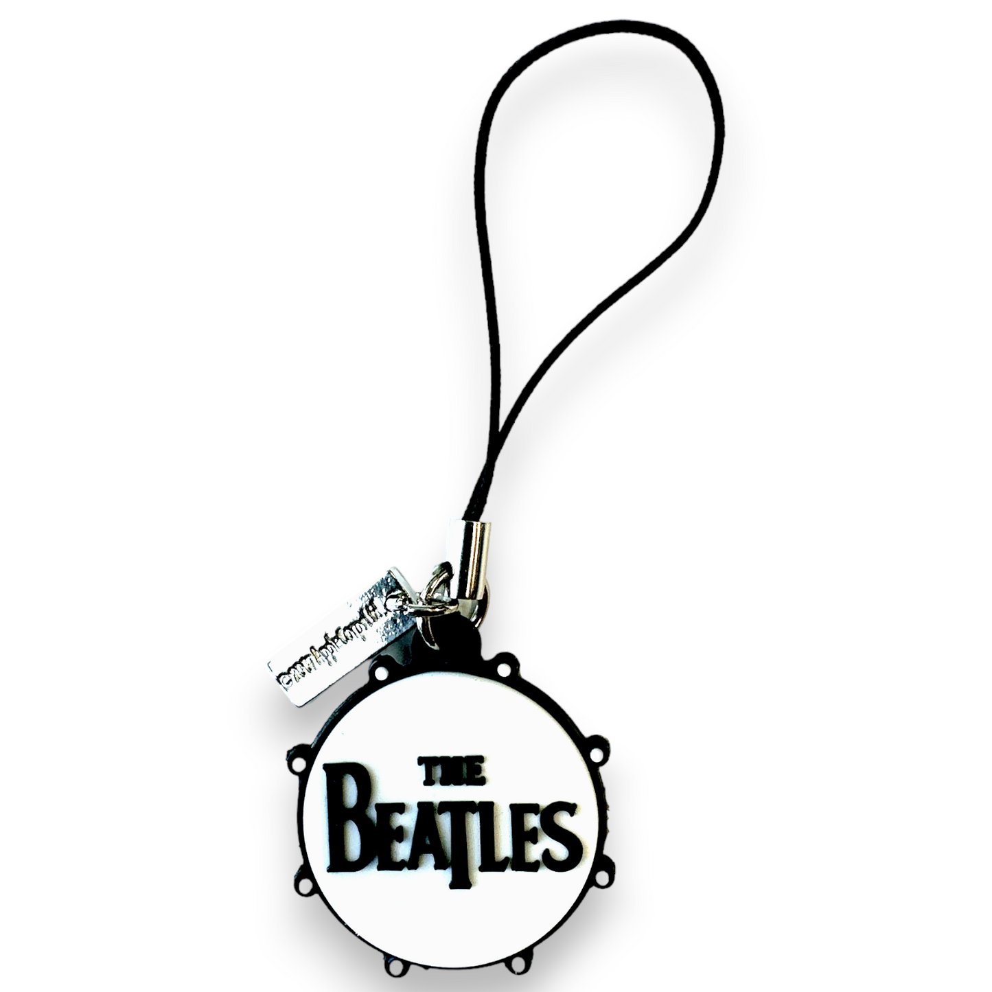 The Beatles - Apple Record Charm / Zipper Pull 1.25" x 1.25"