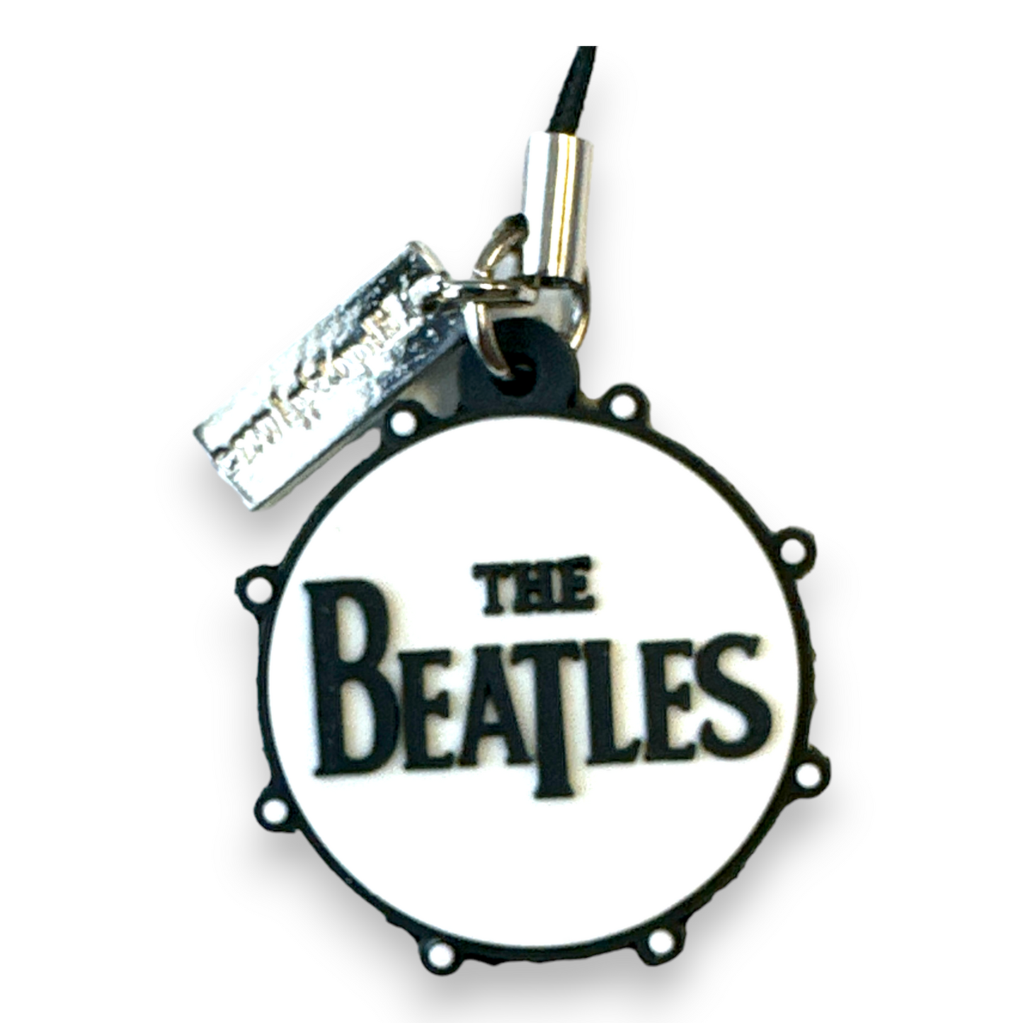 The Beatles - Apple Record Charm / Zipper Pull 1.25" x 1.25"