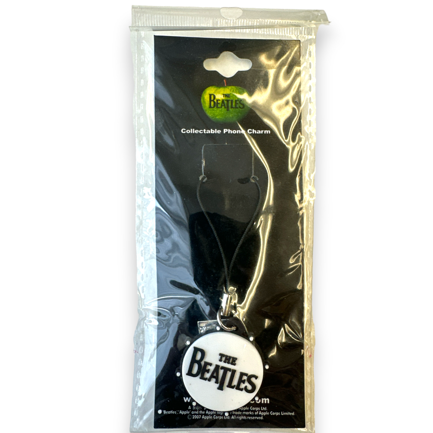 The Beatles - Apple Record Charm / Zipper Pull 1.25" x 1.25"