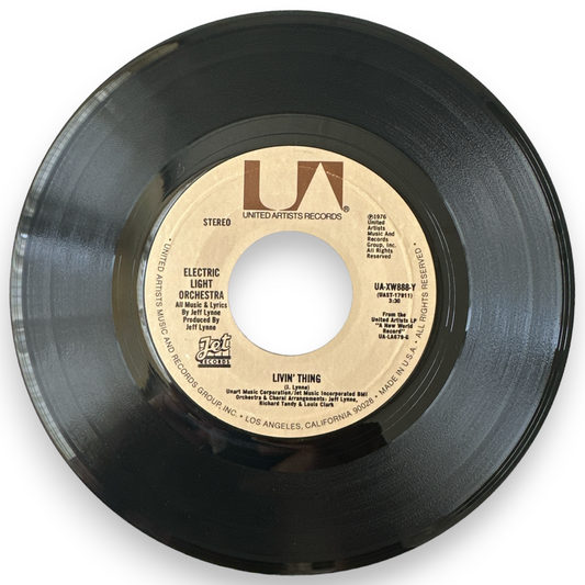Electric Light Orchestra Living Thing / Ma-Ma-Ma-Belle-Original 1976 U.S. 7" 45 RPM