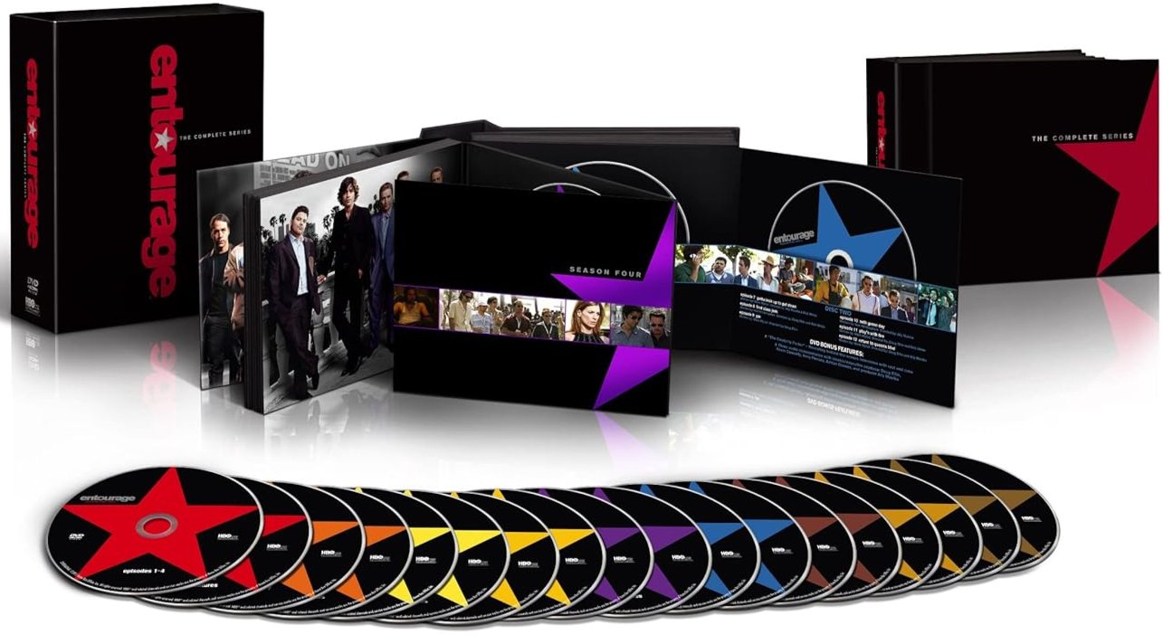 Entourage: The Complete Series [DVD] 18 DVD's (Brand New & Sealed)
