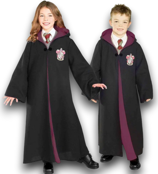 Harry Potter Gryffindor Hooded Robe Costume From Rubie's