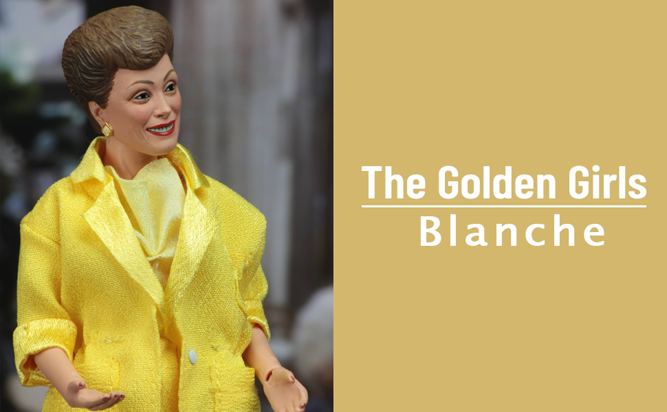 NECA Golden Girls -Blanche - 8" Clothed Action Figure