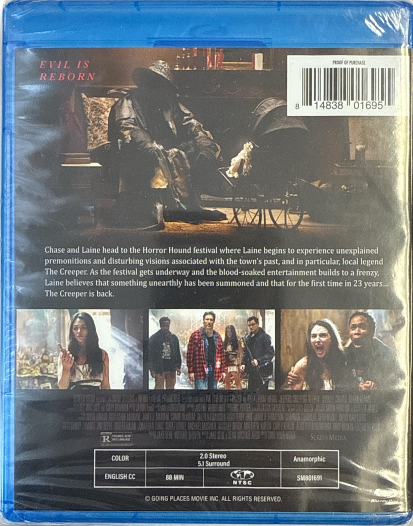 Jeepers Creepers Reborn Dee Wallace (Actor), Georgia Goodman (Actor), Timo Vuorensola (Director)  Rated R Blu-ray