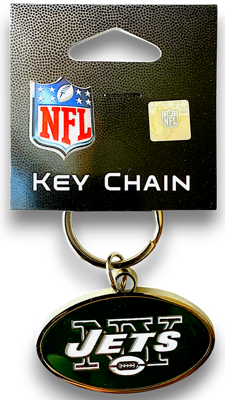 Football NFL - New York Jets Keychain - Officially licensed High Polished Chrome & Enamel