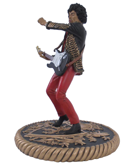 Jimi Hendrix 2008 KnuckleBonz Rock Iconz Guitar Hero Statue – Limited Edition Color Version