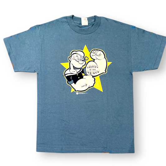 Popeye – T-Shirt Welcome To The Gun Show - The Sailor Man  - Retro Style (New) 100% Cotton - Officially Licensed