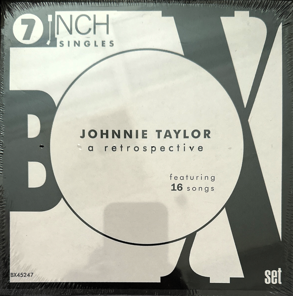 Johnny Taylor Best Of - 7" Singles Box-Set - 8 - 45 rpm singles - (New & Sealed)