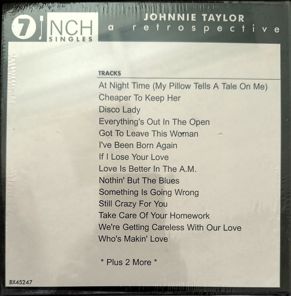 Johnny Taylor Best Of - 7" Singles Box-Set - 8 - 45 rpm singles - (New & Sealed)