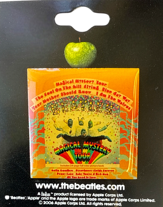 The Beatles Magical Mystery Tour Album Pin Badge – Rock Off UK Collectible NEW
