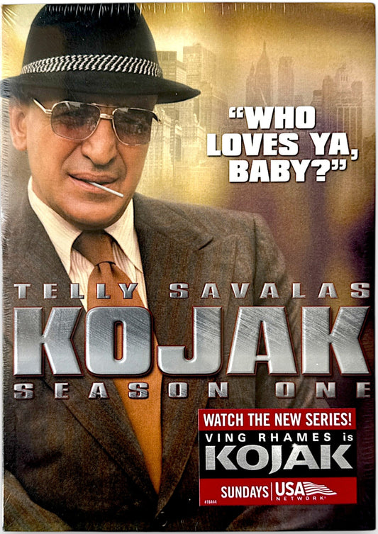 Kojak - Season One (3 DVD Box Set)Classic TV - Brand New & Mint