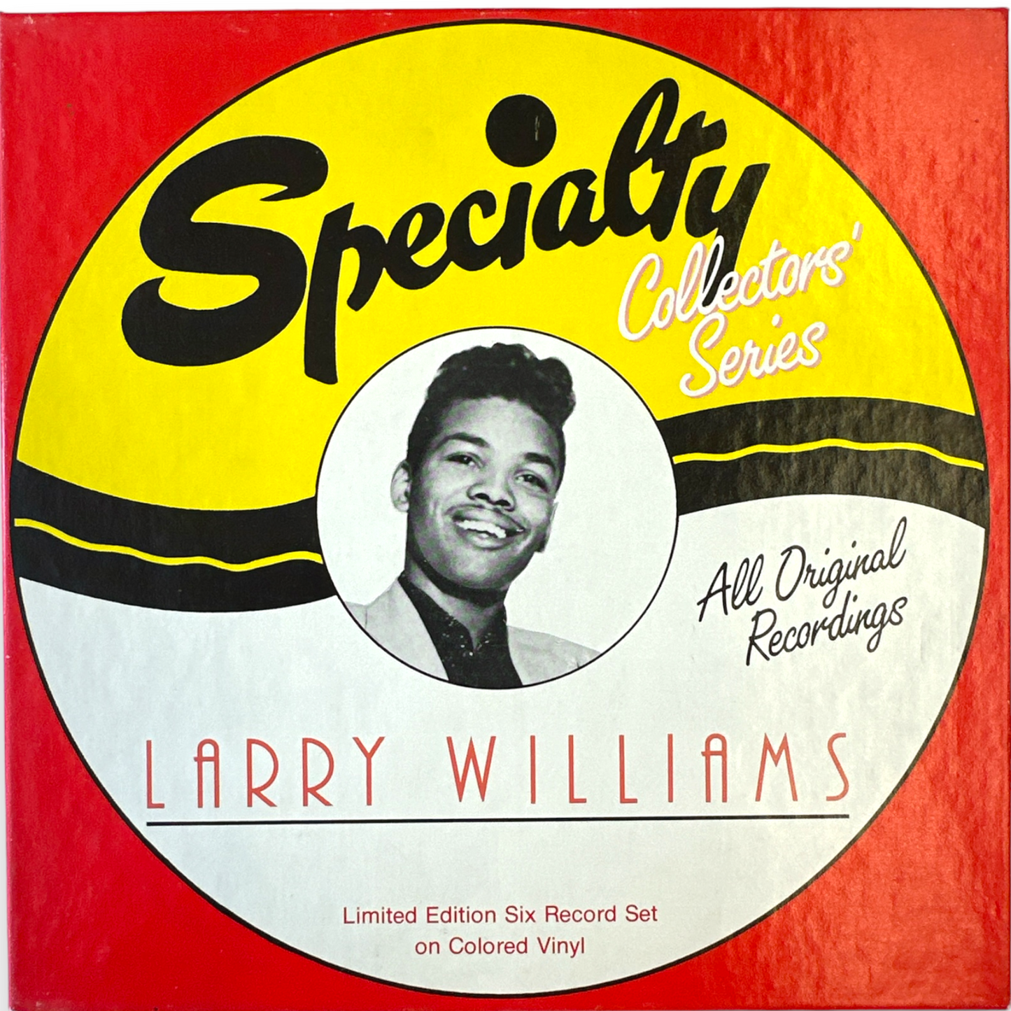 Larry Williams Specialty Collectors Series 6 - 7" Colored Vinyl Singles Box