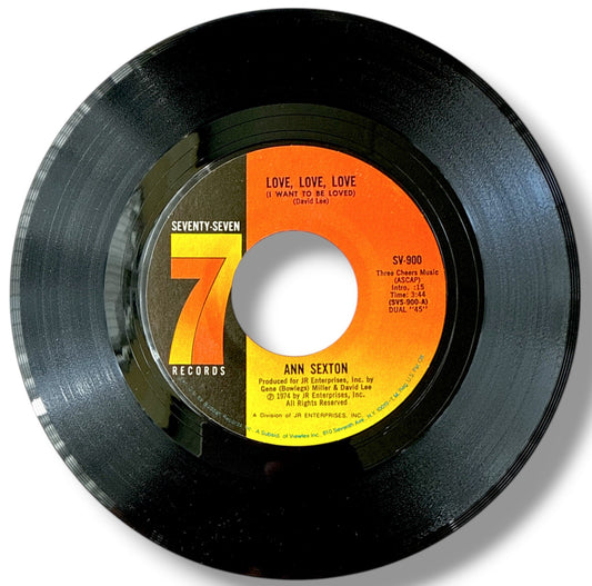 🎶 Ann Sexton – Love, Love, Love (I Want To Be Loved) / You're Losing Me V 3 (New & Mint)