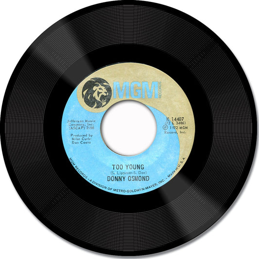 Donny & Marie Osmond Too Young / Love Me
