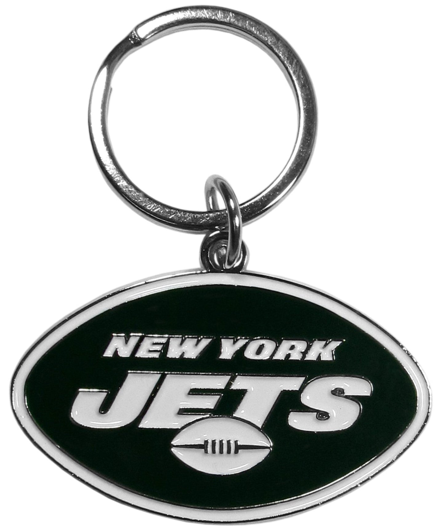 Football NFL - New York Jets Keychain - Officially licensed High Polished Chrome & Enamel