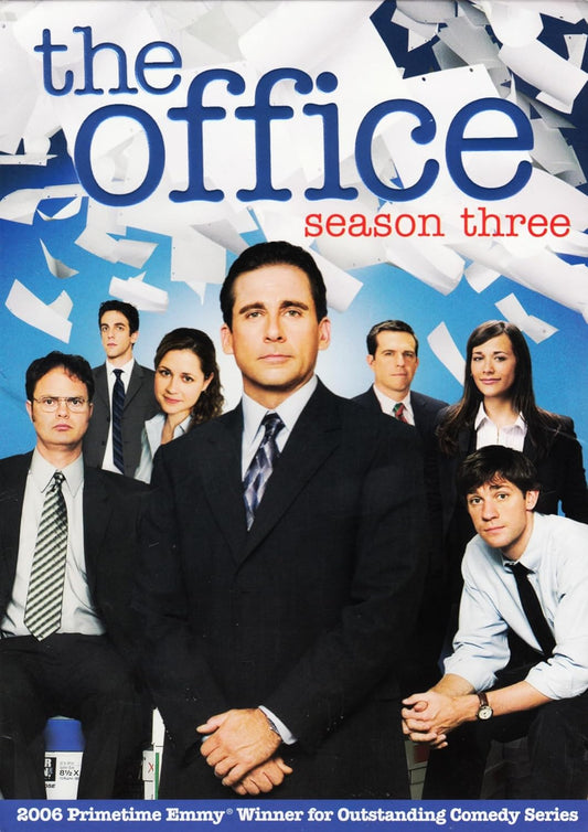The Office: Season 3 (DVD, 4-Disc Set, 2007, Widescreen) Steve Carell NEW SEALED