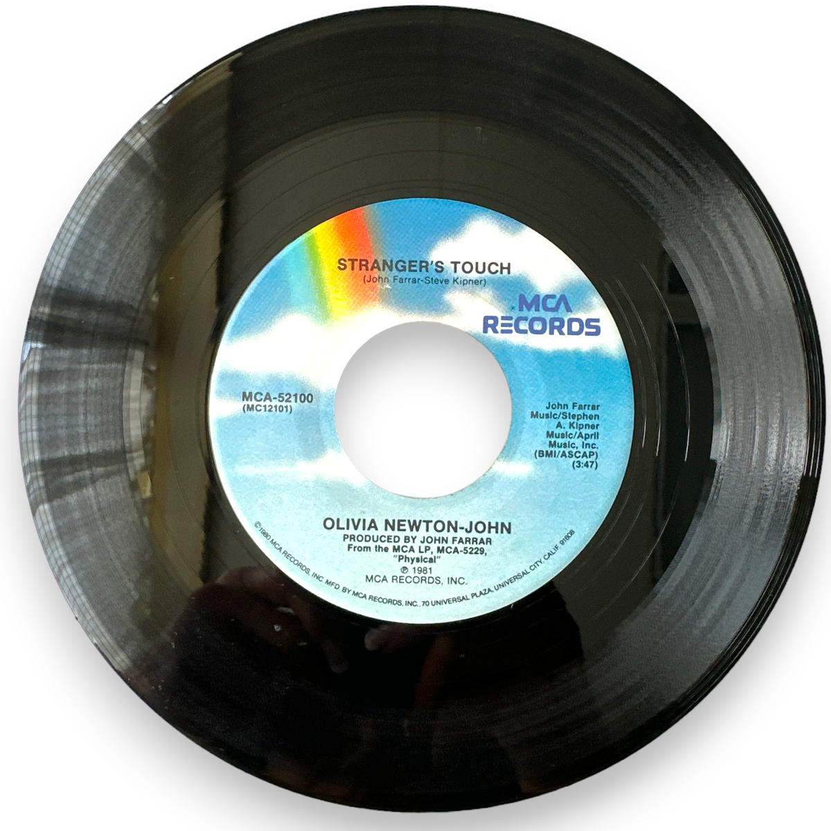 Olivia Newton-John Heart Attack / Recovery 7" Single (New)