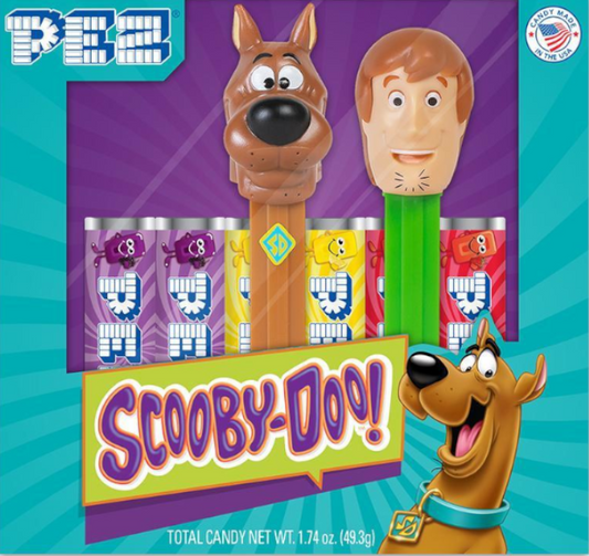 Scooby-Doo - PEZ Gift Set (Scooby & Shaggy PEZ Dispensers + 6 PEZ Candy Refills)