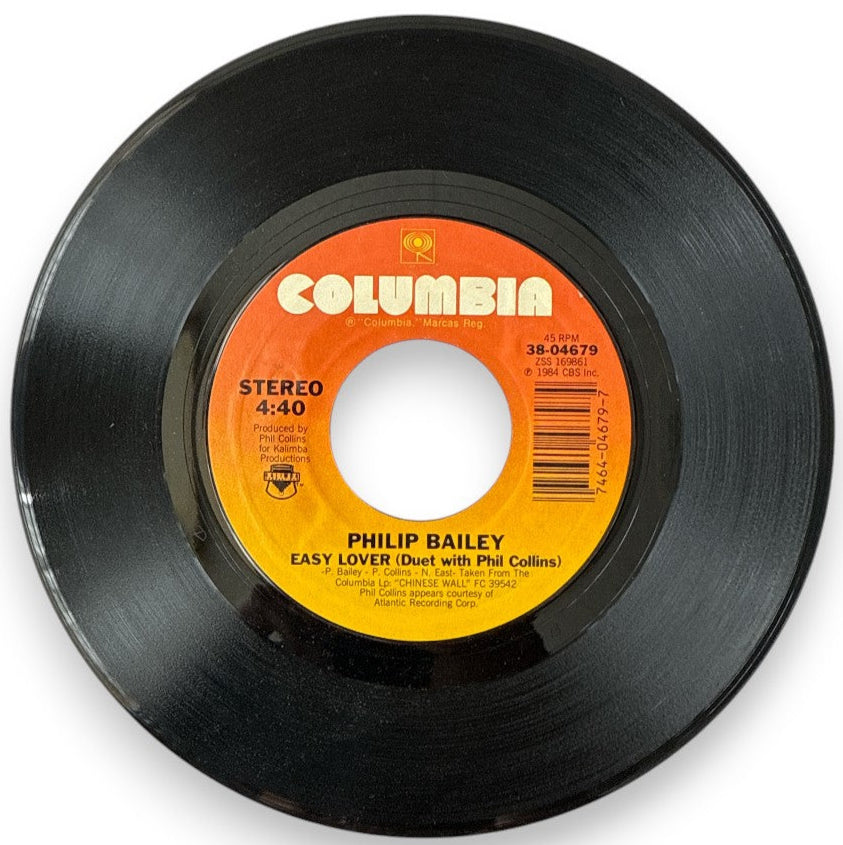 Philip Bailey Duet With Phil Collins – Easy Lover (7" Vinyl Single) New & Mint