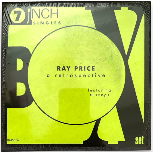 Ray Price Best Of - 7" Singles Box-Set (8) Eight Singles (New & Sealed)