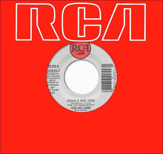 Don Williams Donald and June / Come a Little Closer