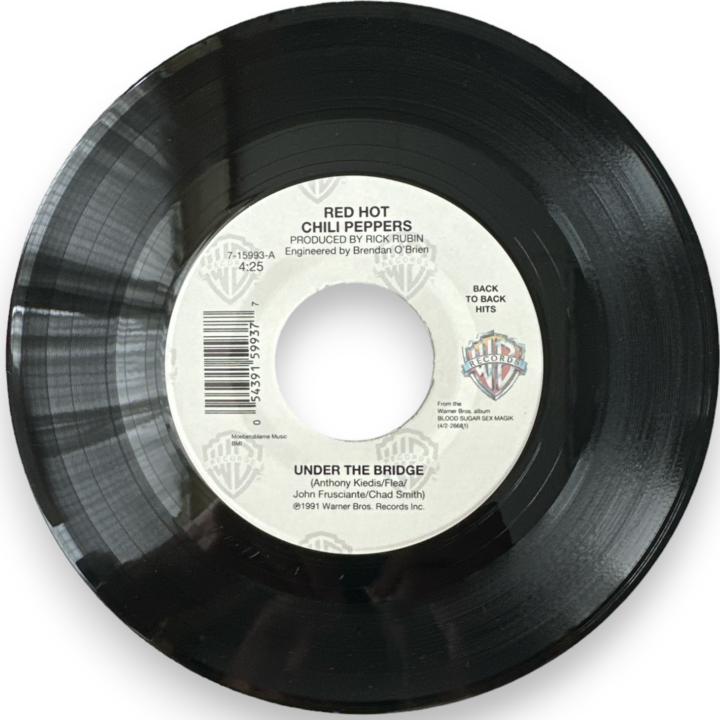 Red Hot Chili Peppers - Under The Bridge B/W Give It Away - Rare Find (7" Vinyl, Reissue)