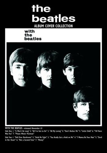 The Beatles - With The Beatles: Album Cover Post Card