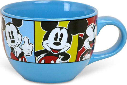 Disney - Mickey Mouse Grid - 24oz Ceramic Soup Mug