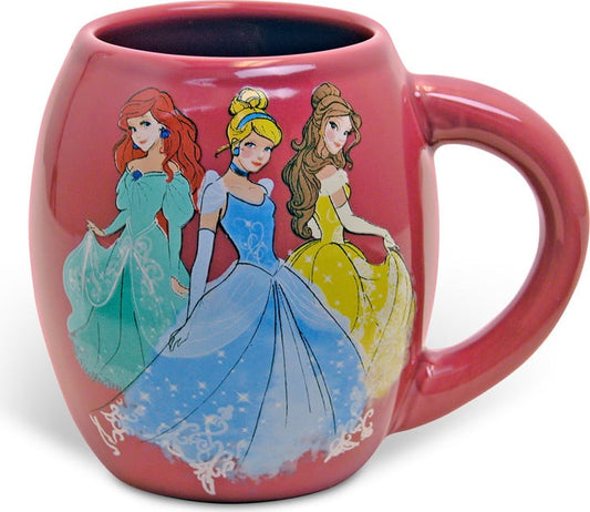 Disney - Three Princesses - 18 oz. Ceramic Oval Mug