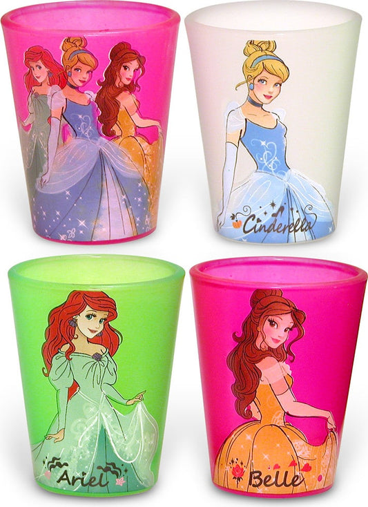 Disney - Princess Standing Circle - 4-piece Shot Glass Set