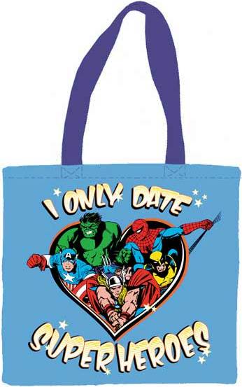 Tote Bag - Marvel Comics: I Only Date Super Heroes