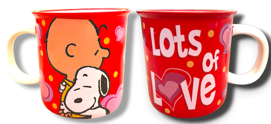 Peanuts “Lots of Love” Monster Mug – 52 oz. Ceramic Boxed