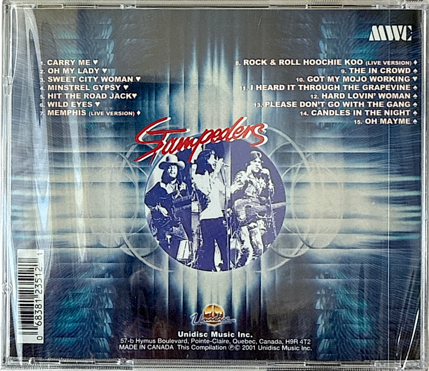 The Stampeders – Rock The Road Again Including "Sweet City Woman" (CD) Import New & Mint