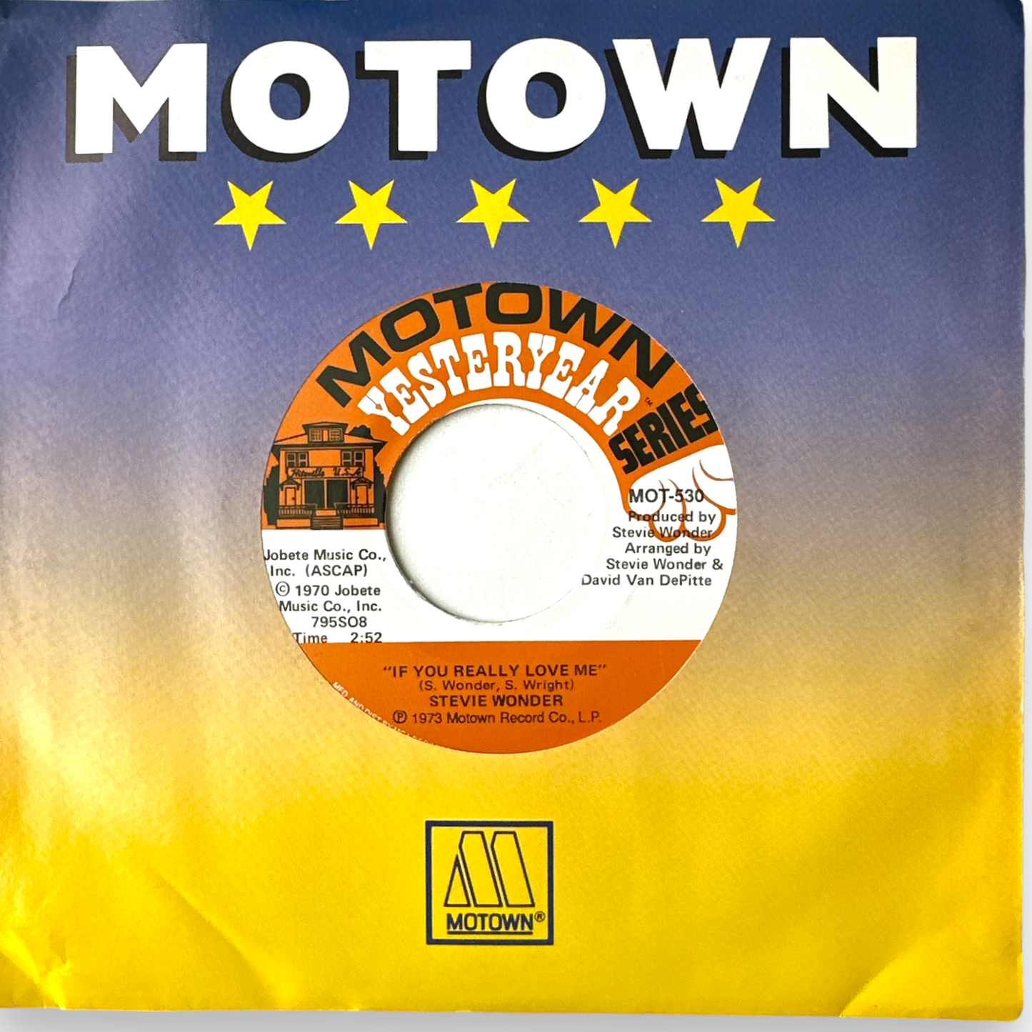 Stevie Wonder - If You Really Love Me / We Can Work It Out