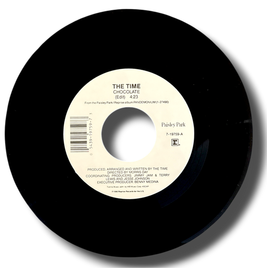 🎵 The Time – Chocolate – 7" Single – Paisley Park / Reprise