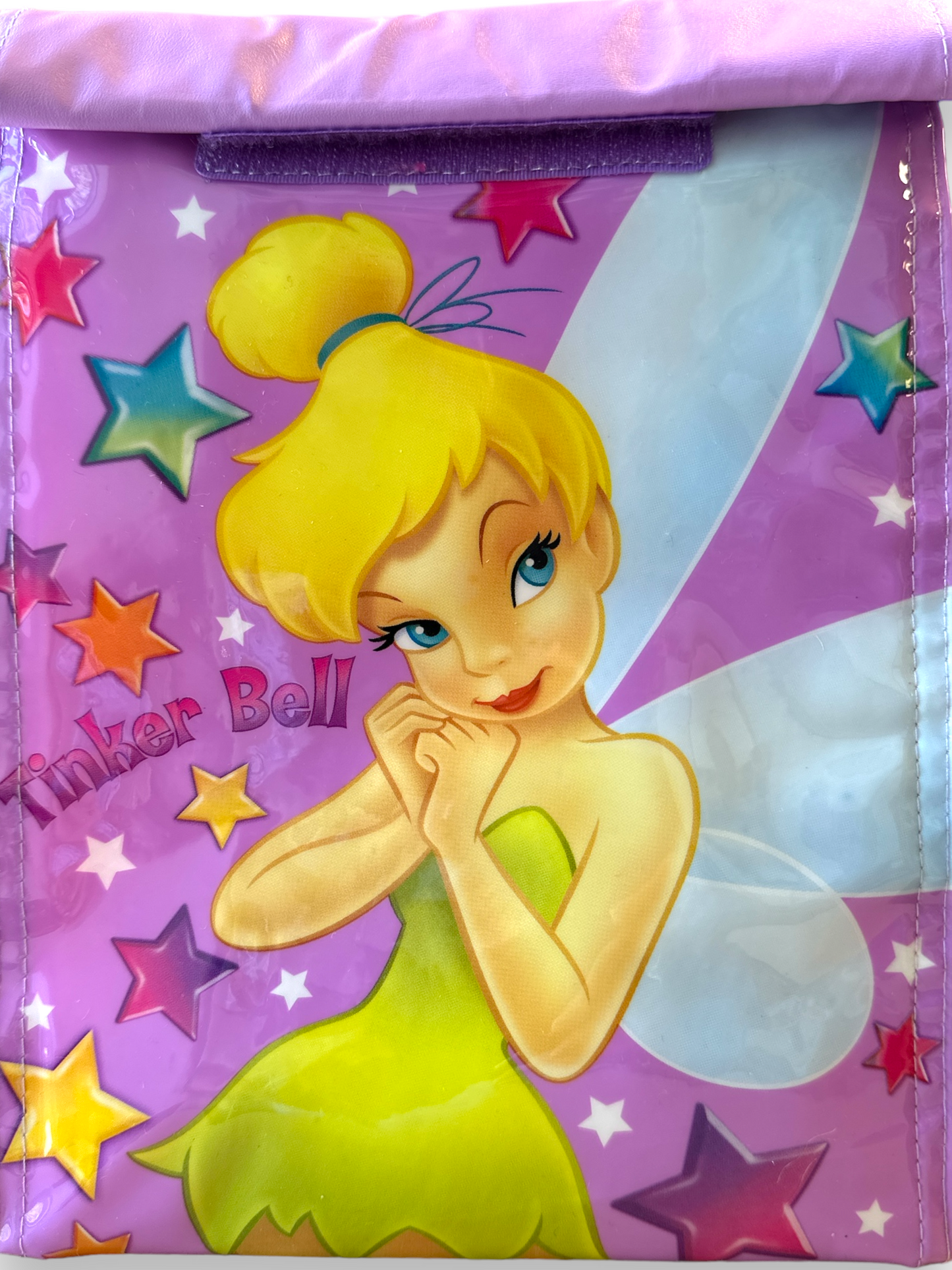 Disney Tinkerbell Purple & Pink Insulated Lunch Bag - Exceeds All Safety Commission Standards!