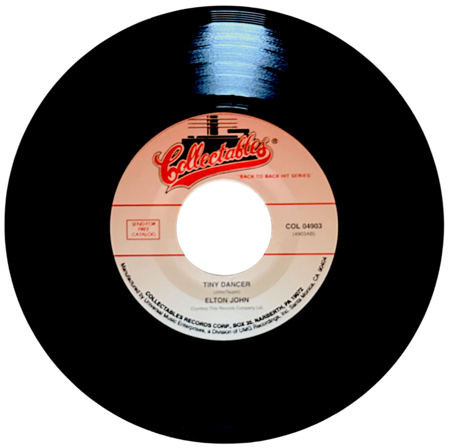 Elton John - Tiny Dancer / Daniel - 7" 45 rpm [Back-To-Back Hits] (Brand New & Mint)