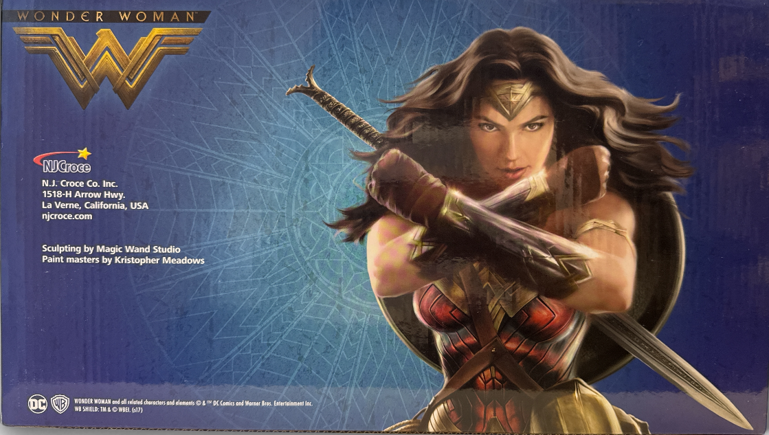Wonder Woman 2017 Movie 3-Piece Bendable Figure Set NJ Croce DC3968 New Sealed