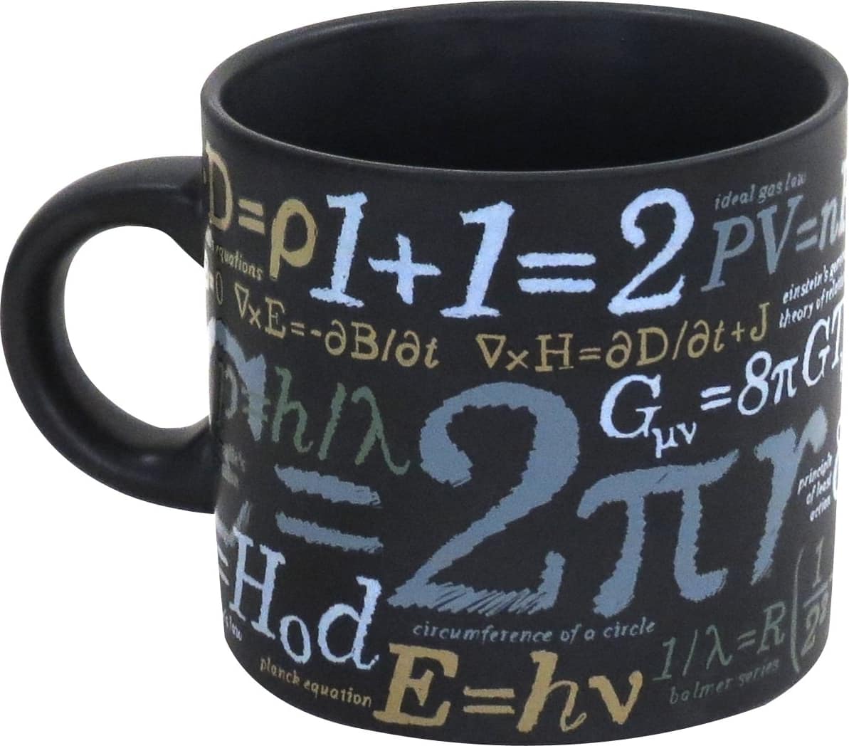 Mathematical Formulas Mug - Ponder Famous Math Equations While You Enjoy Your Drink