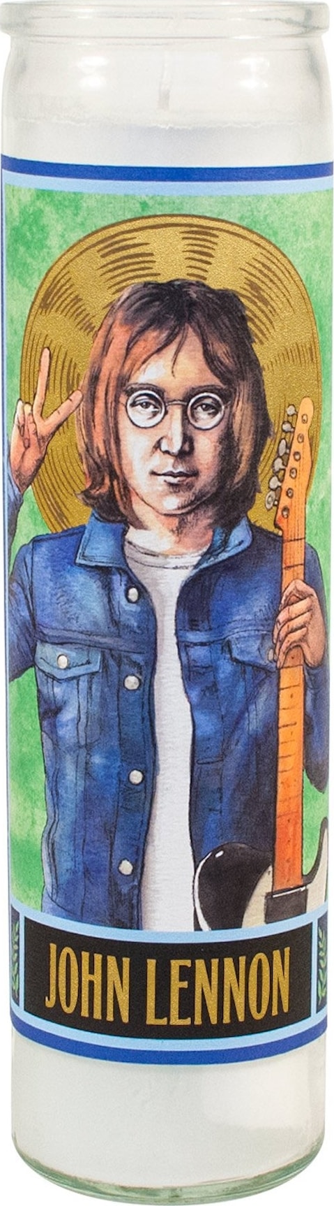 John Lennon Secular Saint Candle