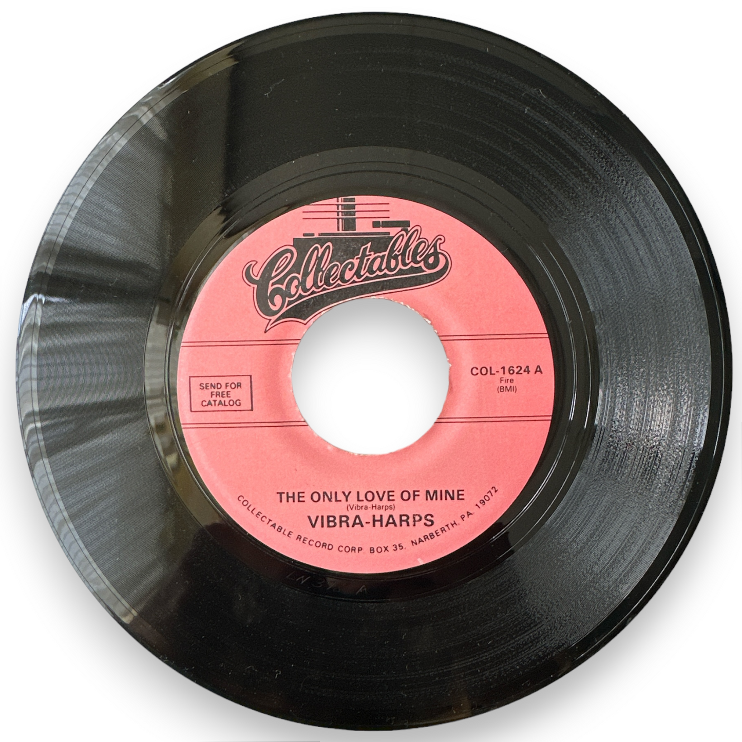 Vibra-Harps – The Only Love Of Mine / Be My Dancing Pardner - 7" Single Virgin Vinyl (NEW)