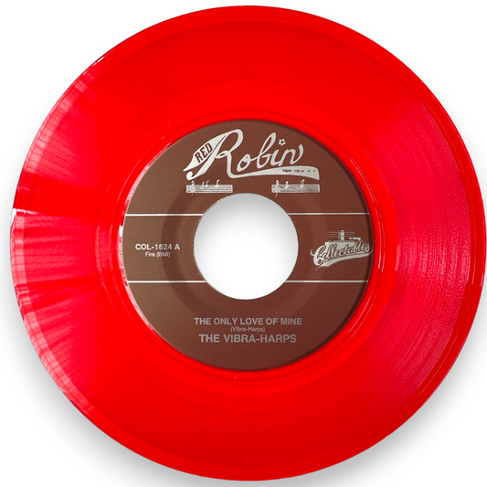 Vibra-Harps – The Only Love Of Mine / Be My Dancing Pardner - 7" Single Red Virgin Vinyl (NEW)